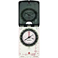 Suunto MC-2 Mirror Compass Brújula- Spiegel-und Peilkompass MC-2-360-D-L CM-IN NH- Black- Blanco- Talla Única